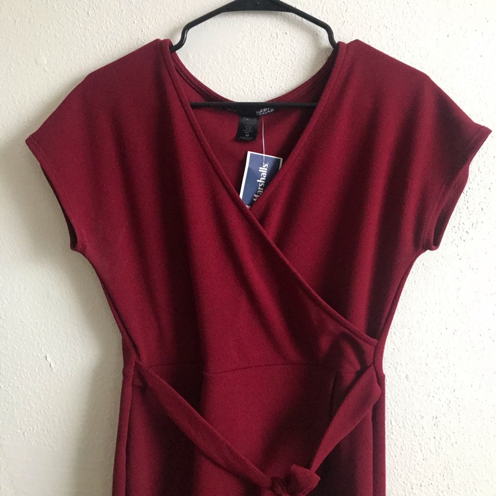 NWT Red Wrap Dress